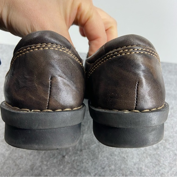 Clarks Nikki Chorus Brown Leather Loafers Women’s Size 8M - Picture 3 of 6